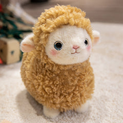 Plush Sheep Toys Soft Stuffed Animals with Pink Blush 24