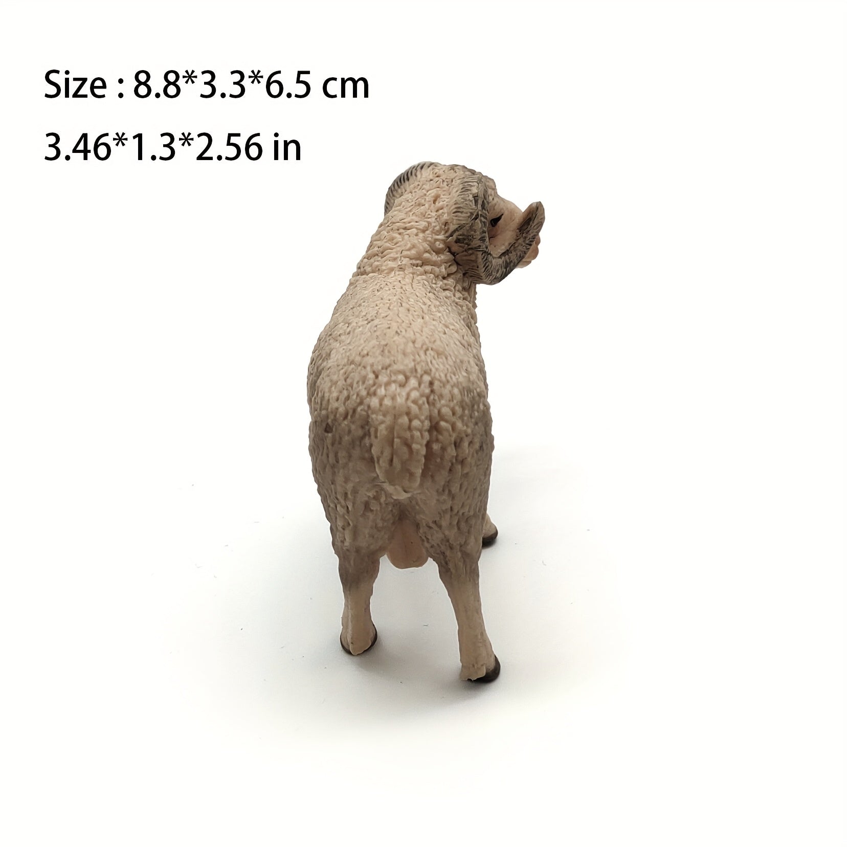 Farm Animal Disc Sheep Model Statue for Decoration