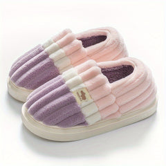 Men's Cozy House Slippers Anti-Skid Winter Shoes