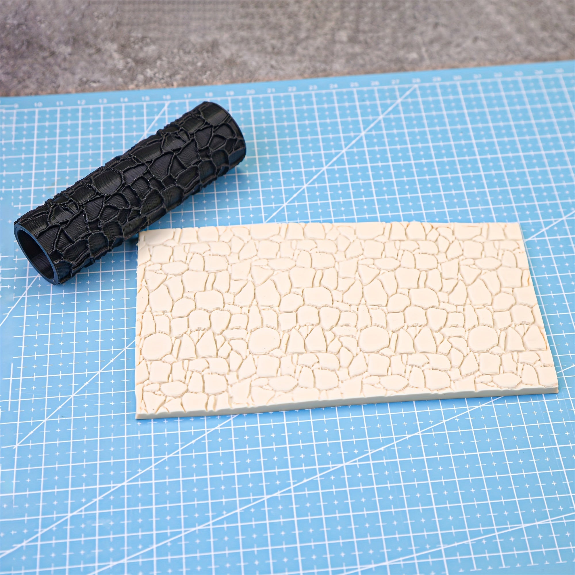 Texture Roller Pin 28mm 32mm Terrain Building Tabletop Games