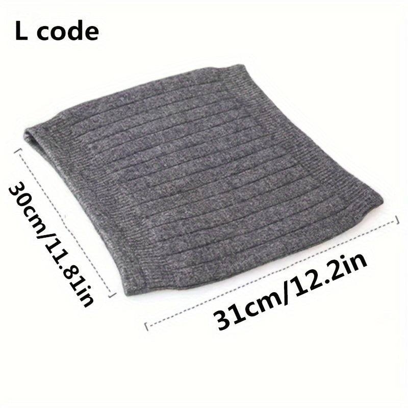 Warm Wool Waist Pad Girdle Men Women Thickened Lengthened Knitted