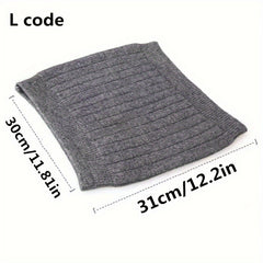 Warm Wool Waist Pad Girdle Men Women Thickened Lengthened Knitted