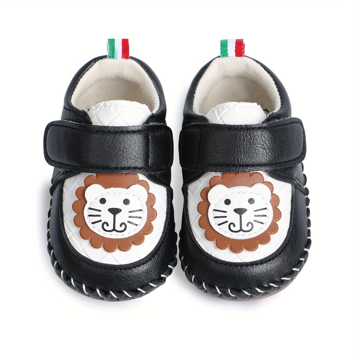 Cartoon Lion Baby Boys Sneakers Lightweight Non Slip Shoes Spring Autumn