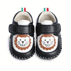 Cartoon Lion Baby Boys Sneakers Lightweight Non Slip Shoes Spring Autumn