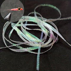 2M Fly Bait Body Flash Tying Ribbon Thread Fishing Accessories