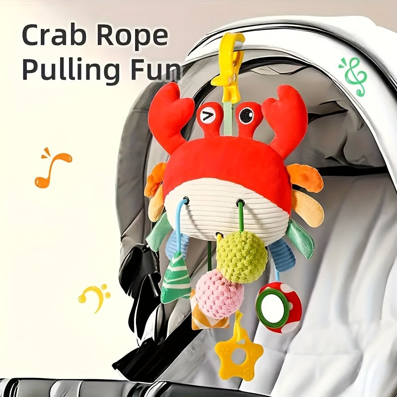 Polyester Fiber Hanging Toy with Bell Lightweight Portable