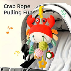 Polyester Fiber Hanging Toy with Bell Lightweight Portable
