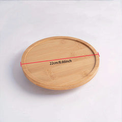 Bamboo Sofa Armrest Clip-On Tray Couch Arm Table Couch Armrest TV Tray