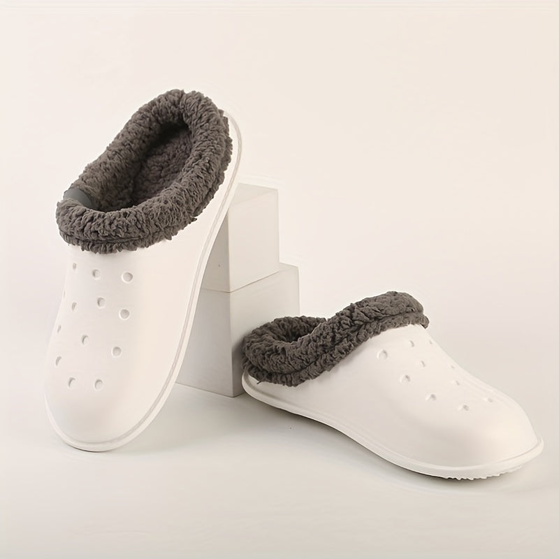 Women's Winter Fleece Lined Warm Clogs - Indoor & Outdoor