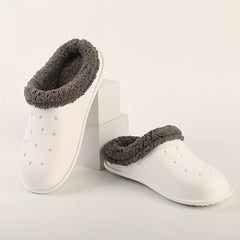 Women's Winter Fleece Lined Warm Clogs - Indoor & Outdoor