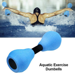 Water Resistance Foam Dumbbell for Aquatic Aerobic Exercise