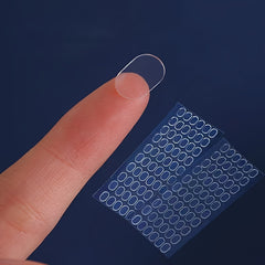 40pcs Double sided Adhesive Blind Box Foot Stickers Non-marking Strong Stickers