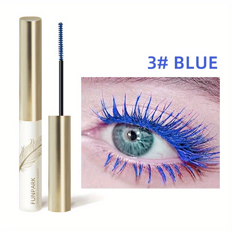 Colorful Waterproof Mascara Fast Drying Curling Extension Makeup
