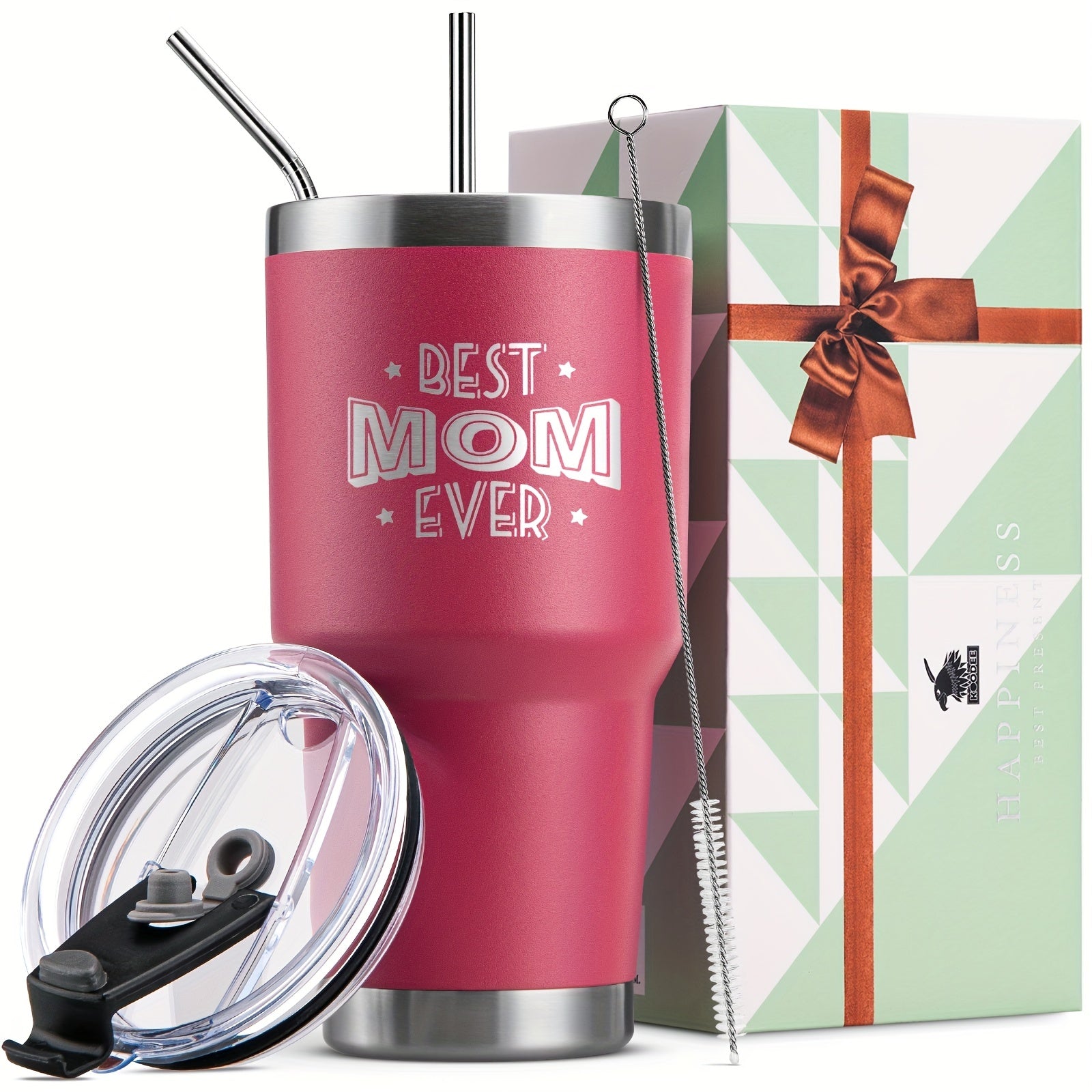 30oz Vacuum Insulated Tumbler with Lid for Outdoor Sports