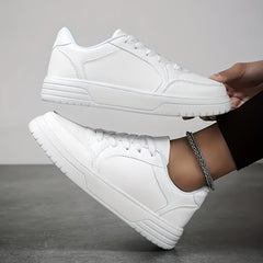Women's Solid Casual Skate Shoes Lightweight Low Top Sport Shoes