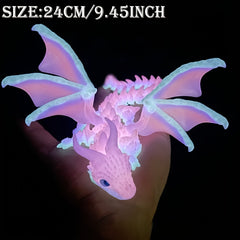 3D Printed Dragon Statue Desktop Decoration Gift for Teenager and Adult