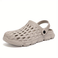 Men's Closed Toe Clogs Water Shoes Soft Sole Sandals