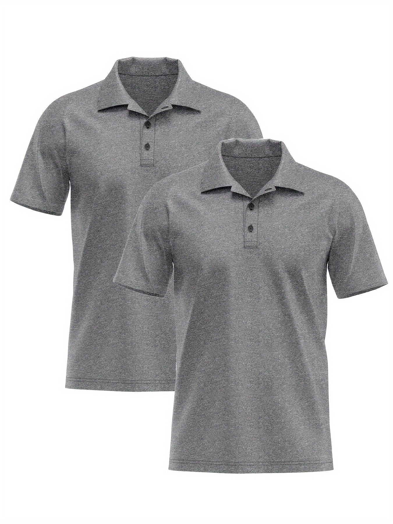 2pcs Men's Quick-dry Breathable Shirt for Summer Sports