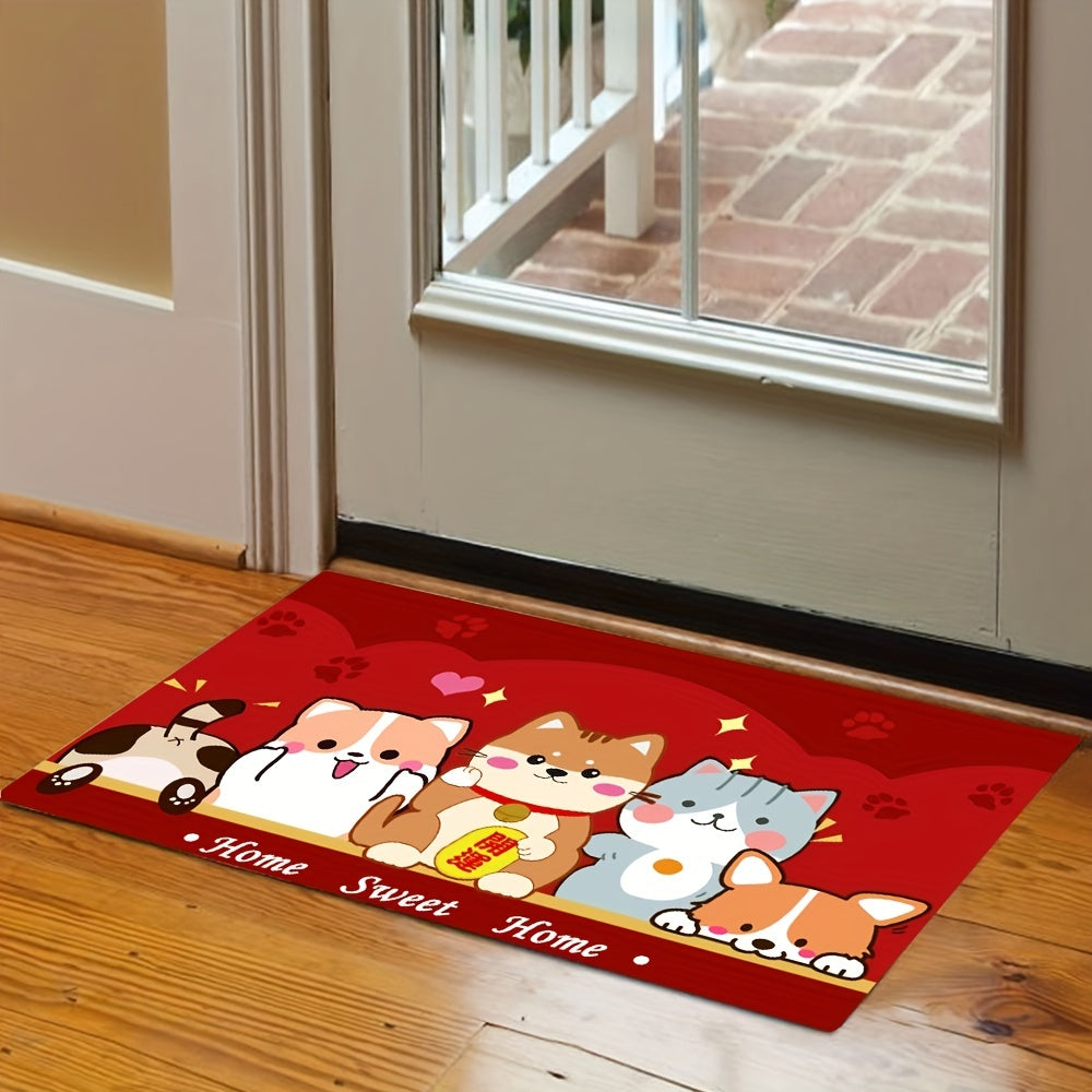 Absorbent Floor Mat Quick Drying Cat Bath Mat