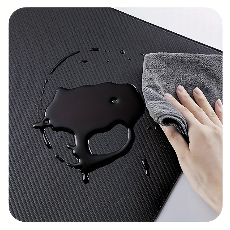 Non slip Washable PVC Mouse Pad & Coffee Machine Mat