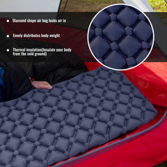 Ultralight Inflatable Air Sleeping Mat Camping Backpacking