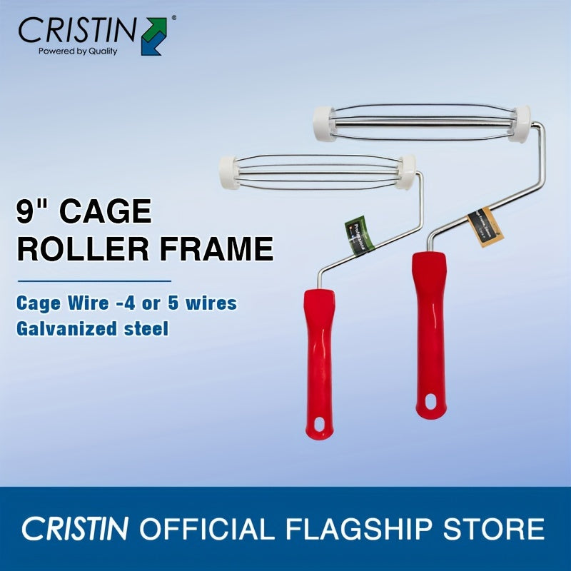 22 Cage Roller Frame T41 9 D6 Large Handle Thread Galvanized Steel