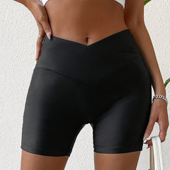 High Waist Sports Yoga Shorts For Women