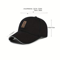 Unisex Baseball Cap Sunscreen Outdoor Solid Hat