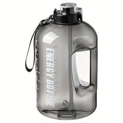 2500ml Large Capacity Sports Water Bottle Leakproof Plastic Water Cup with Straw