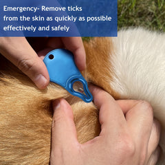 Tick Removal Tool Waist Pendant Key Accessory for Pets and Humans