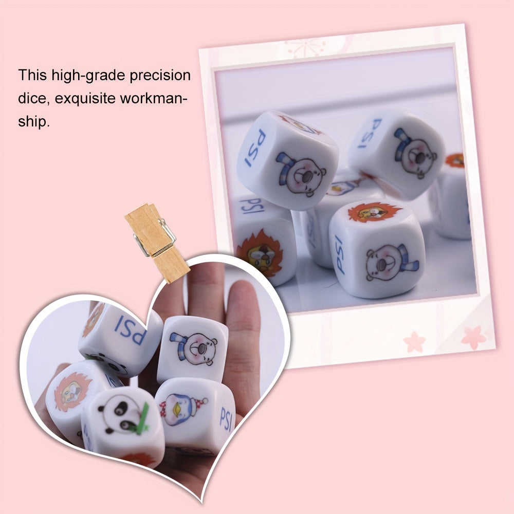 2pcs Party Game Dices for Table Board Games Bars and Clubs
