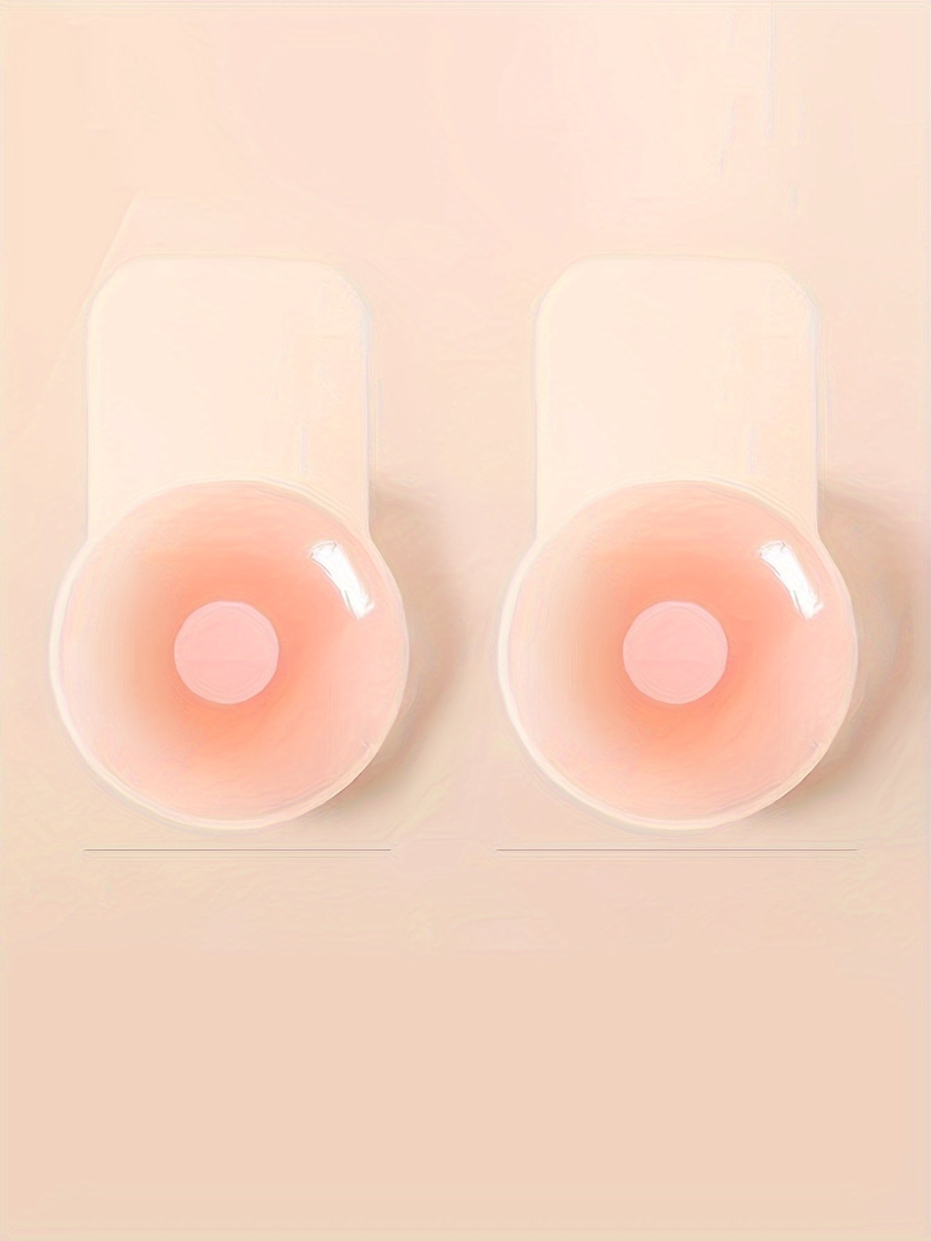 10 Pairs Plus Size Adhesive Bra Set Solid Silicon
