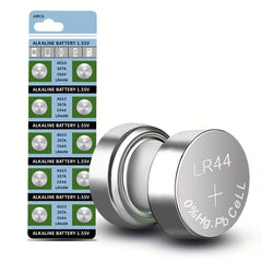 10pcs LR44 AG13 357 303 SR44 1 5V Button Coin For Watch