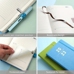A5 Daily Plan Notebook 365 Time Management Calendar Personal Agenda