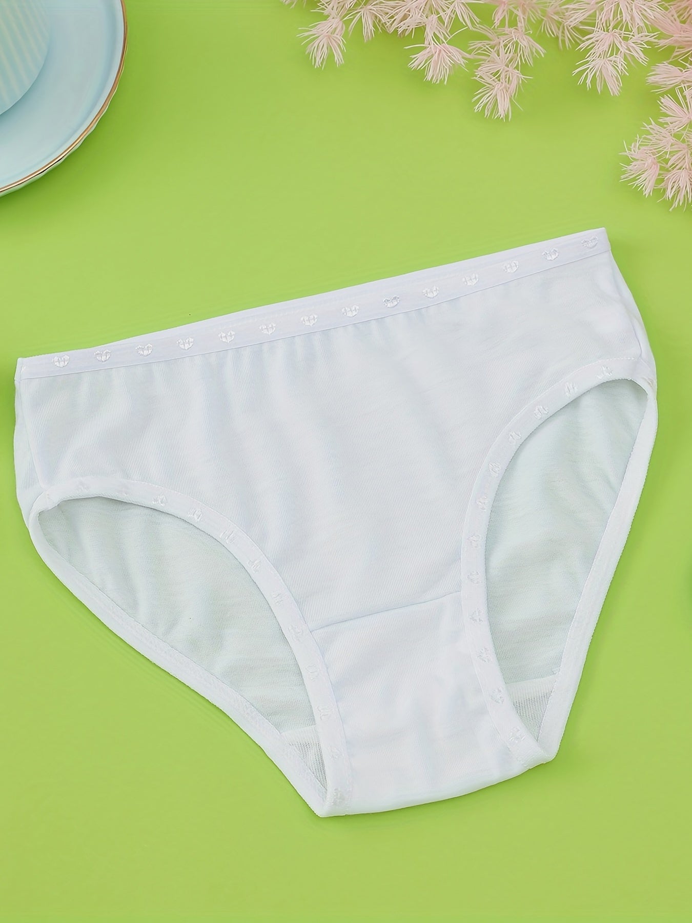 5pcs Girls Briefs Cotton Blend Underpants