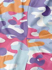 Girls' Camo Shorts Leggings for Dance Bike Outwear