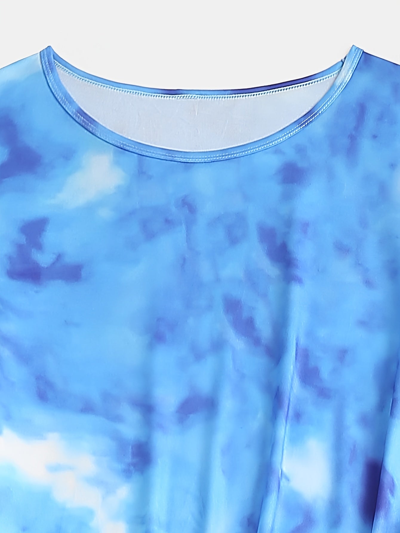 Tie Dye Long Sleeve Tee & Pants Loungewear Set
