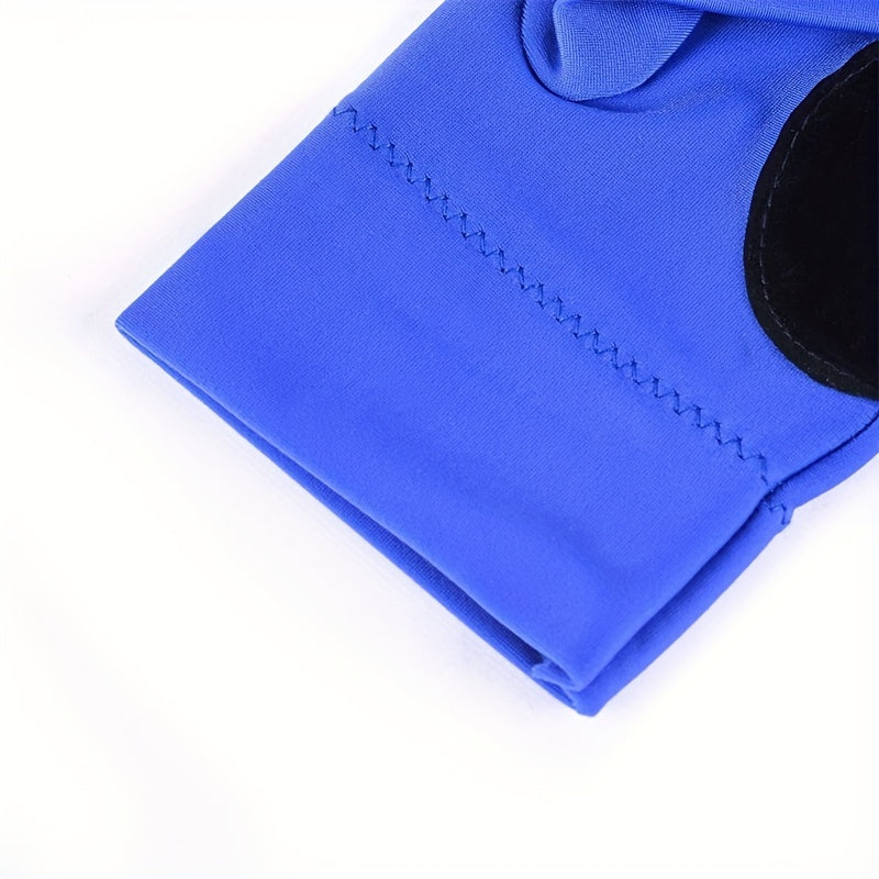 1pc Snooker Billiards Glove Left Hand Three Finger Pool Glove