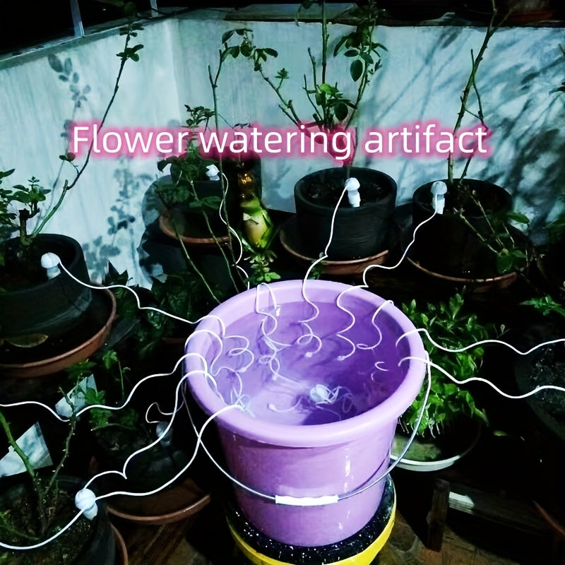 4pcs Automatic Watering Device Drip Irrigation Spray Equipment