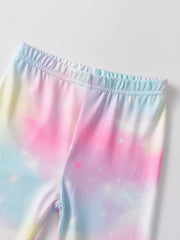 Girls Colorful Leggings Pants Casual Kids Clothes