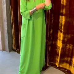 Casual Maxi Dress with Pockets