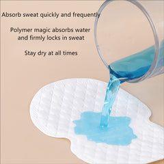 10pcs Underarm Sweat Absorbing Patch Female Arm Ultra Thin Invisible Pad