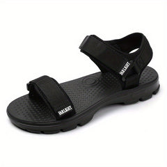 Men's Hook And Loop Non Slip Sandals Comfy Beach Shoes