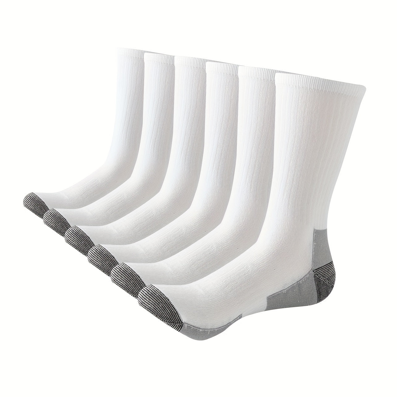 ACEFINE Men's Mid calf Socks Outdoor Sports Sweat absorbent Socks