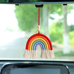 Nordic Style Rainbow Car Hanging Decorative Pendant