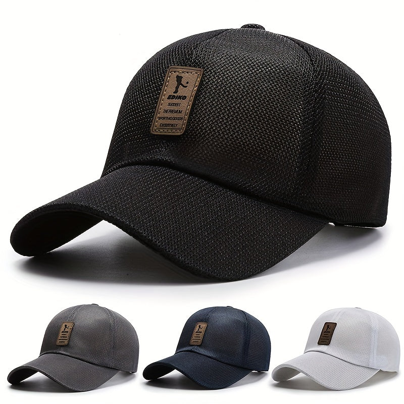 Men's Breathable Baseball Cap Sun Protection For Outdoor Sports