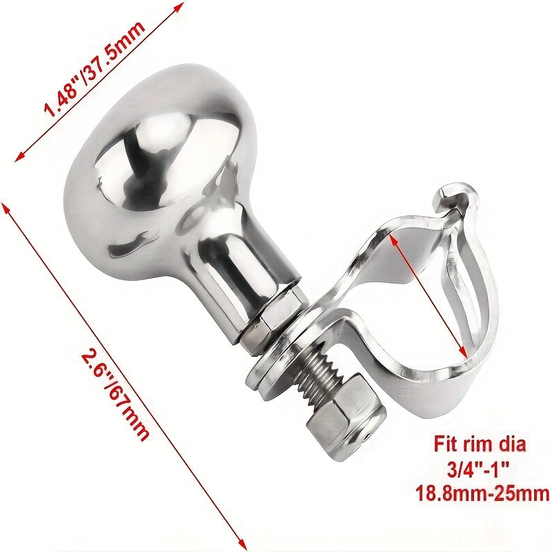Stainless Steel Boat Steering Wheel Knob for Boat Yacht