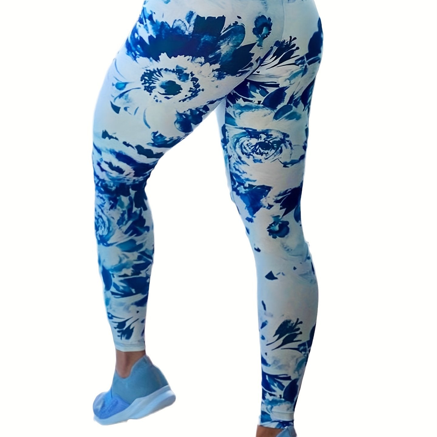 Tie Dye Print High Waist Yoga Legging Women's Activewear