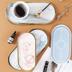 DIY Silicone Oval Tray Mold for DIY