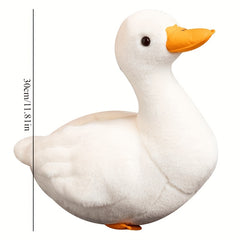 Soft Yellow Duck Plush Toy with Orange Beak - Adorable Home Decor Gift